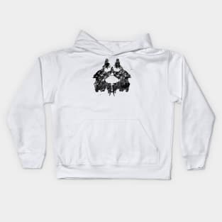 Rorschach inkblot test Kids Hoodie